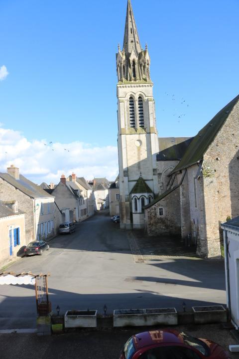 Отель Logis Le Port Saint Aubin Morannes sur Sarthe-Daumeray Экстерьер фото